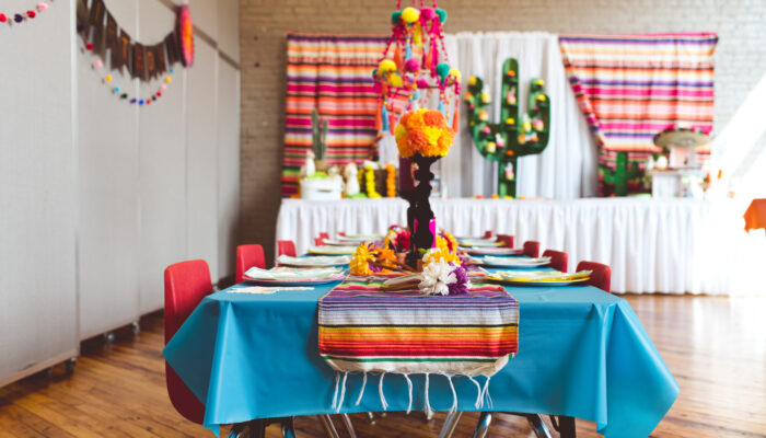 Deluxe Mexican-themed party at Tiny Town