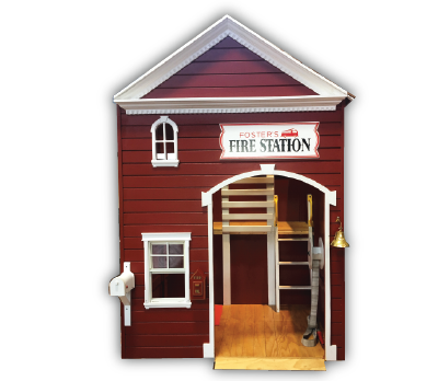 Foster's Fire House at Tiny Town